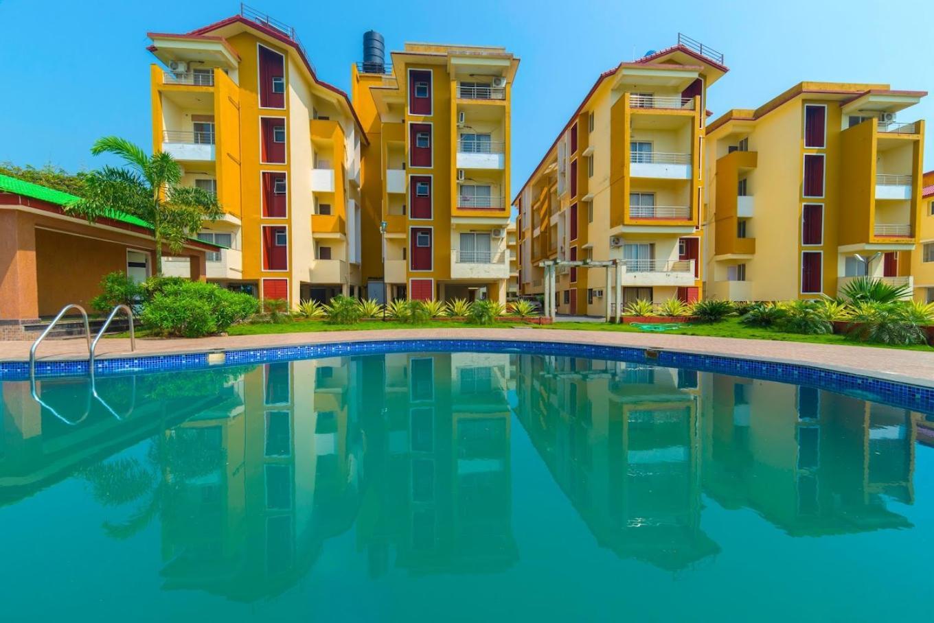 Fabhotel Ocean View Apartment - Nr Dabolim Airport Vieux-Goa Extérieur photo